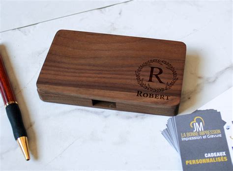 engraved business card holder toronto